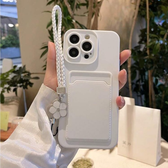 ⚠️Clearance🌟iPhone 13/Pro/Pro Max Phone Case With Card Slot And Lanyard - Picture 2 of 5